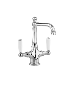Olde English Basin Mixer with Swivel Spout