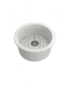Turner Hastings Cuisine Round 47 Inset / Undermount Fine Fireclay Sink
