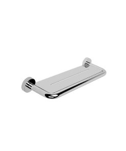 Halo Metal Shelf with Metal Trim