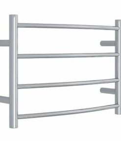 Curved Round Ladder Heated Towel Rail