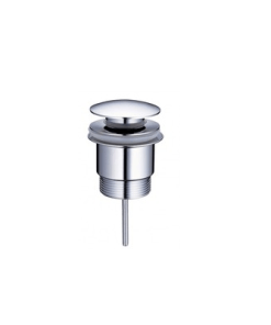 Universal 32/40mm Two Piece Chrome Pop Up Waste