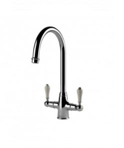 Ludlow Double Mixer Tap in Chrome