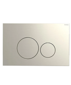 Tondo Push Panel in Brushed Nickel