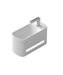 Maxi 55 Wall Mounted Basin Solid Surface 1 Tap Hole