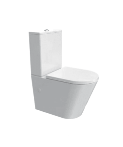 Linfa Wall Faced Suite Rimless (including Soft Close Seat)