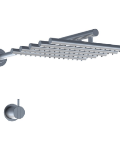 Vola Wall Mounted Shower Head & Build-In Mixer