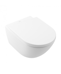 Subway 3.0 Wall Hung Pan & Seat in Stone White