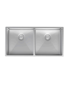 Quadro Double Bowl Sink 865mm