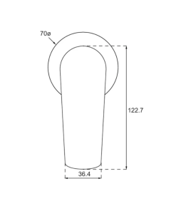 Alternative view of Stratos Shower Mixer