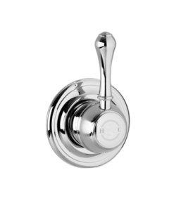 Olde English Signature Wall Mixer with Metal Lever in Chrome