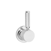 Icon + Lever Knurled Wall Mixer