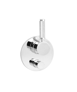 Icon + Lever Knurled with Bath / Shower Diverter Mixer