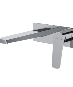 Stratos Rectangular Wall Mounted Basin Mixer