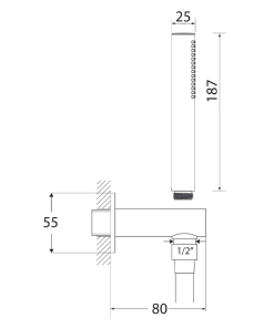 Alternative view of Embrace Pure Adjustable Hook & Union Set