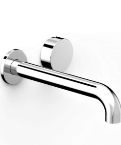 Zero Progresiv Smooth Wall Bath Mixer Set, 200