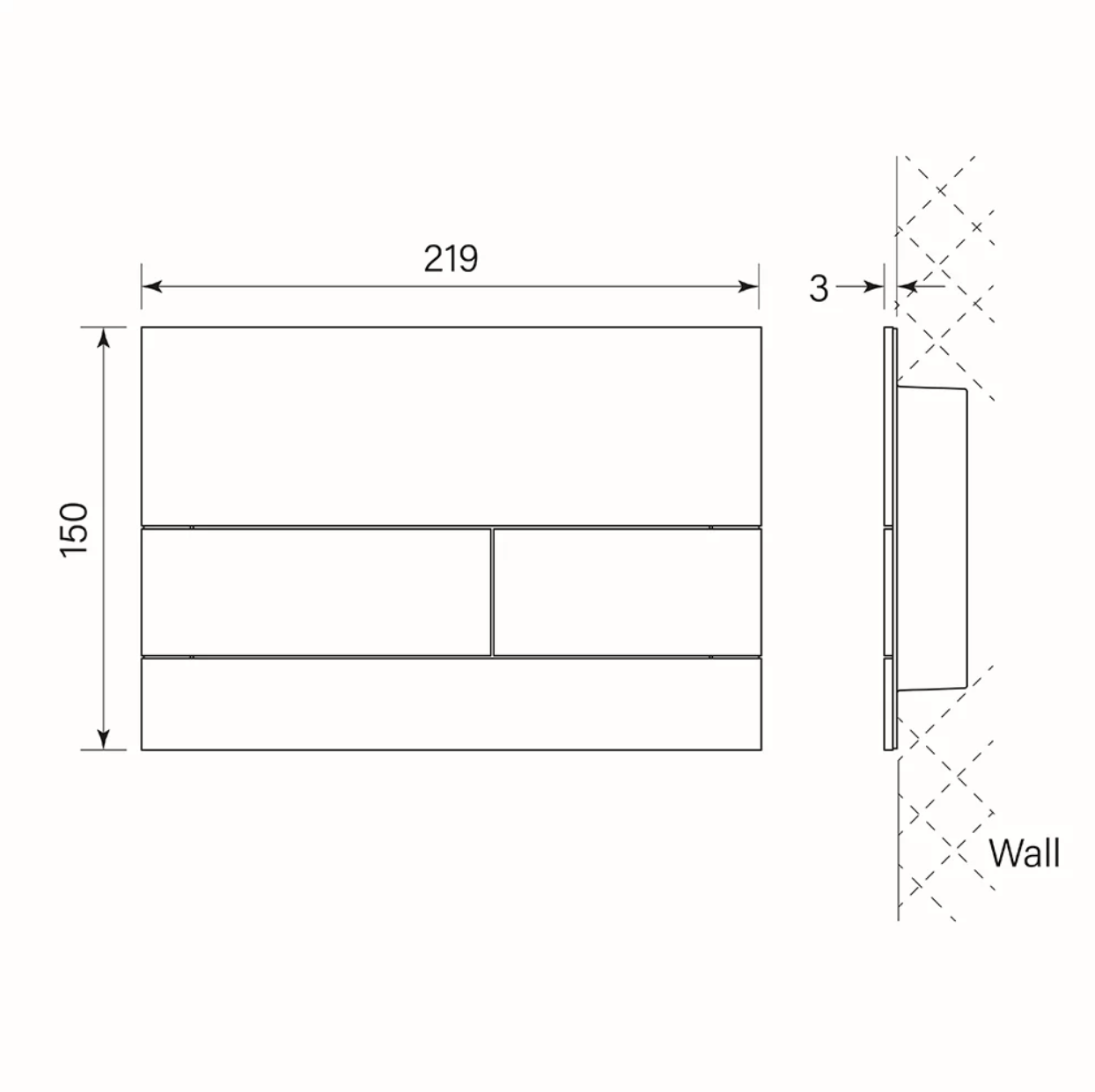 Toilet Flush Plate - Image 2