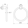 Pegasi Towel Ring - Image 2