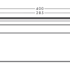 AX Universal Circular Shelf 400mm - Image 2