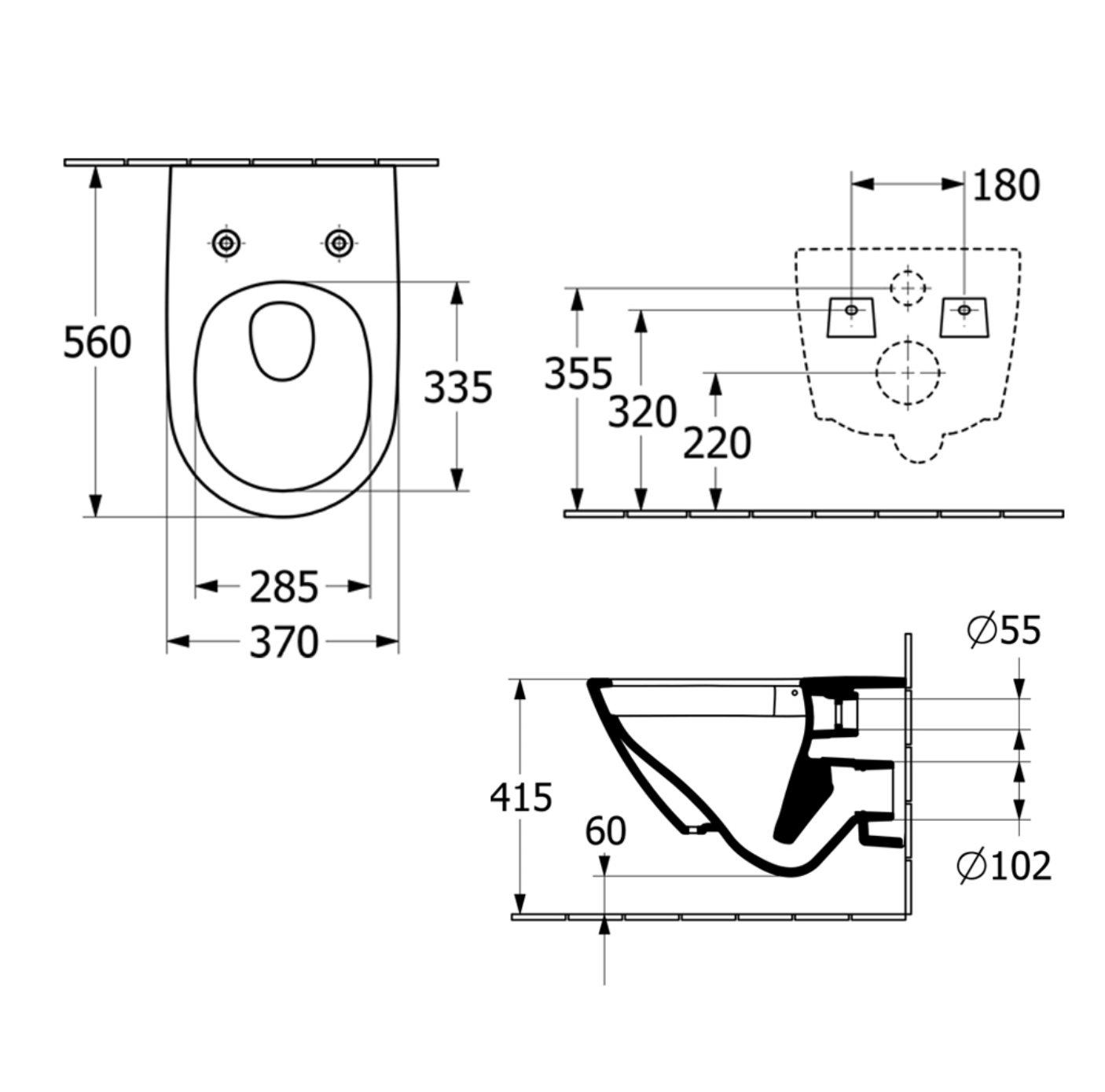 ANTAO WALL HUNG TOILET - Image 2