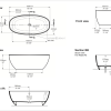 1800mm Barcelona Bath - Image 2